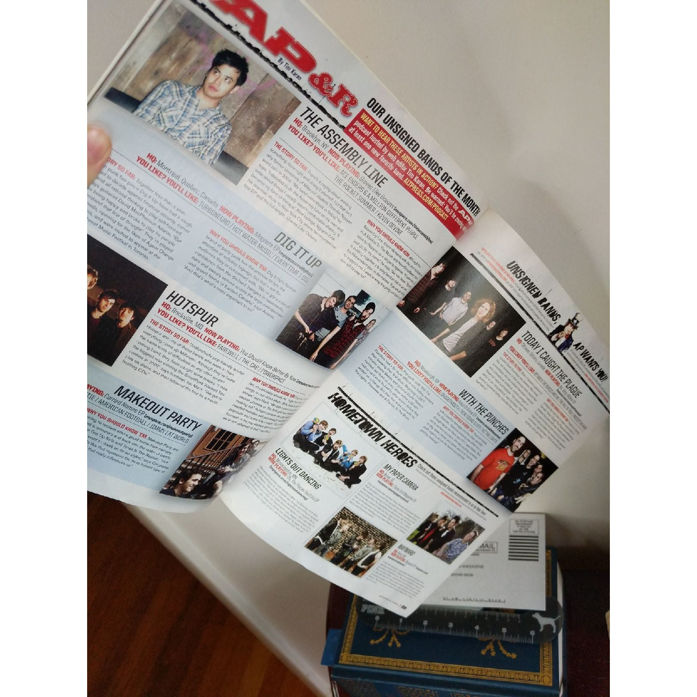 Alternative Press magazine #254 A Day to Remember 2009 - Picture 4 of 4